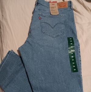 Nwt Levi's 311 Shaping Skinny Blue Jeans Size 34/30